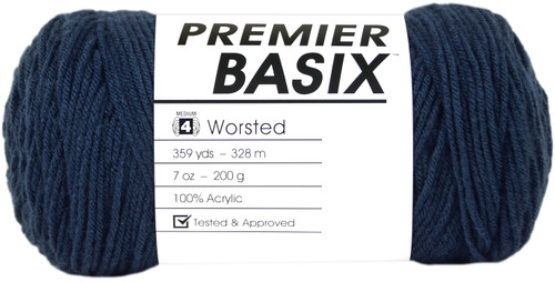 3 Pack - Premier Basix Yarn-Denim - 1115-27 - 847652086149 3 Pack - Premier Basix Yarn-Denim - 1115-27 - 847652086149