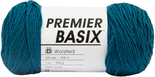 3 Pack Premier Basix Yarn-Peacock 1115-31 - 847652086187