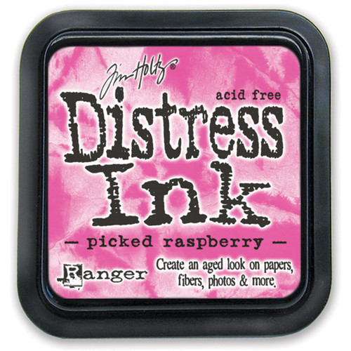 3 Pack - Tim Holtz Distress Ink Pad-Picked Raspberry - DIS-34995 - 789541034995