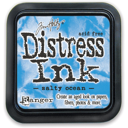 3 Pack - Tim Holtz Distress Ink Pad-Salty Ocean - DIS-35015 - 789541035015