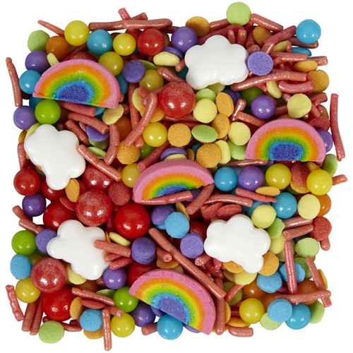 Wilton Sprinkles Mix 10oz-Rainbow W710438