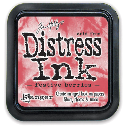 3 Pack - Tim Holtz Distress Ink Pad-Festive Berries - DIS-32861 - 789541032861