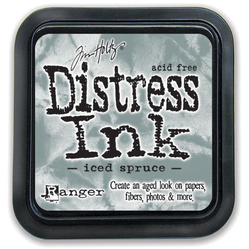 3 Pack - Tim Holtz Distress Ink Pad-Iced Spruce - DIS-32878 - 789541032878