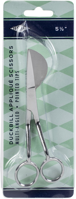 Havel's Multi-Angled Duckbill Applique Scissors 5.5"-Pointed Tip - 30042 - 736370300425