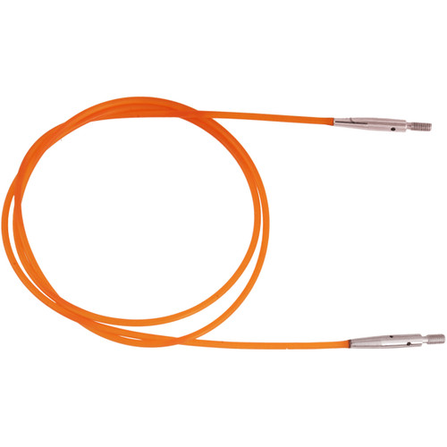 2 Pack Knitter's Pride-Interchangeable Cords 22" (32" w/ tips)-Orange KP800504