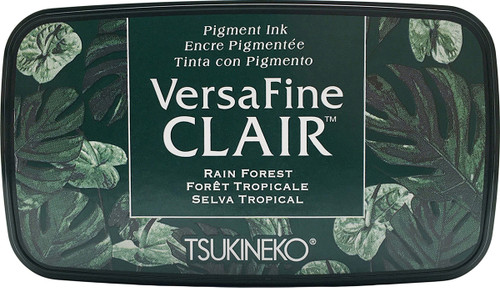 3 Pack VersaFine Clair Ink Pad-Rain Forest VFCLA-551 - 712353465510