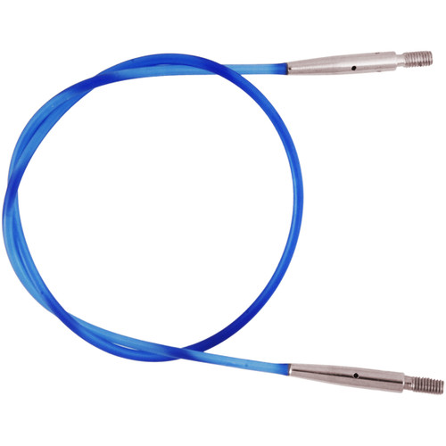 2 Pack Knitter's Pride-Interchangeable Cords 11" (20" w/tips)-Blue KP800502