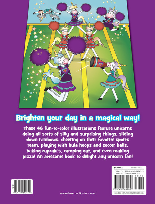Hooray For Unicorns Coloring Book-Softcover - B6842455 Hooray For Unicorns Coloring Book-Softcover - B6842455
