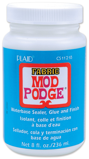 3 Pack Plaid Mod Podge Fabric Finish-8oz CS11218 - 028995112188