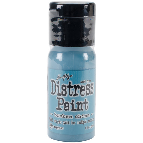 3 Pack - Tim Holtz Distress Paint Flip Top 1oz-Broken China - TDF-52944 - 789541052944 3 Pack - Tim Holtz Distress Paint Flip Top 1oz-Broken China - TDF-52944 - 789541052944