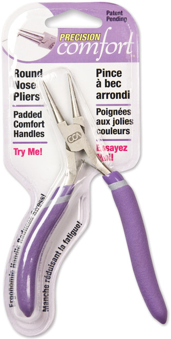 3 Pack - CousinDIY Precision Comfort Round Nose Pliers-5.5" - 6858PCT - 016321535244