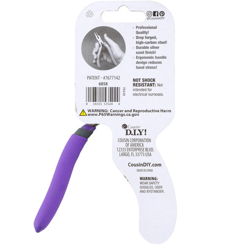 3 Pack - CousinDIY Precision Comfort Round Nose Pliers-5.5" - 6858PCT