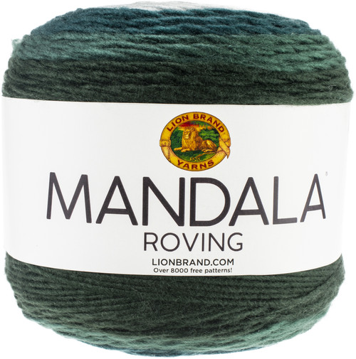 3 Pack Lion Brand Mandala Roving Yarn-Tartan -553-601 - 023032056371