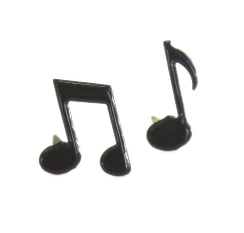 6 Pack - Eyelet Outlet Shape Brads 12/Pkg-Music Notes - QBRD2-124 6 Pack - Eyelet Outlet Shape Brads 12/Pkg-Music Notes - QBRD2-124