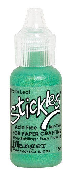 6 Pack Ranger Stickles Glitter Glue .5oz-Palm Leaf SGG01-65722 - 789541065722