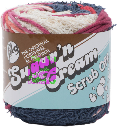 6 Pack - Lily Sugar'n Cream Yarn - Scrub Off-Beach House - 102090-90003 - 057355440463