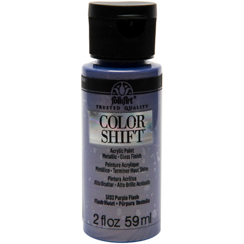 3 Pack FolkArt Color Shift Paint 2oz-Purple Flash FACS2-5132 - 028995051326