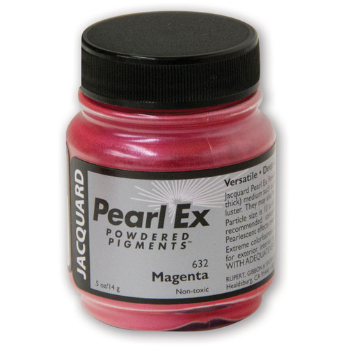 3 Pack - Jacquard Pearl Ex Powdered Pigment .5oz-Magenta - JPX-1632 - 743772029120