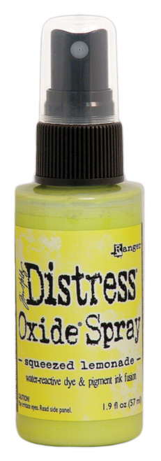 3 Pack - Tim Holtz Distress Oxide Spray 1.9fl oz-Squeezed Lemonade - TSO-67900 - 789541067900 3 Pack - Tim Holtz Distress Oxide Spray 1.9fl oz-Squeezed Lemonade - TSO-67900 - 789541067900