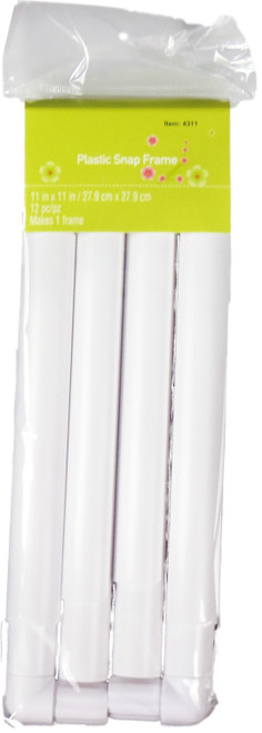 Frank A. Edmunds Snap Embroidery Frame-11"X11" - 4311 - 715627143114
