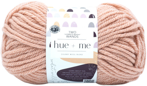 Lion Brand Hue & Me Yarn-Rosewater 617-101 - 023032069494