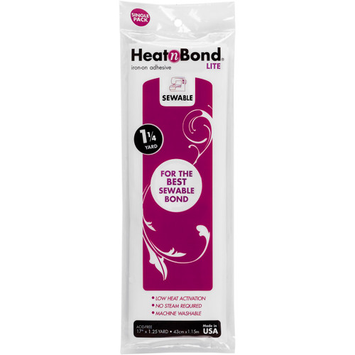 Thermoweb HeatnBond Lite Iron-On Adhesive-17"X45" - 3522 - 000943352211