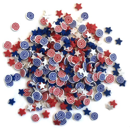 Buttons Galore Sprinkletz Embellishments 12g-Firecrackers - BNK-113