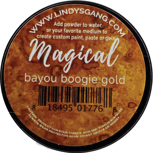 3 Pack Lindy's Stamp Gang Magicals Individual Jar-Bayou Boogie Gold MAG JAR-02 - 818495017768