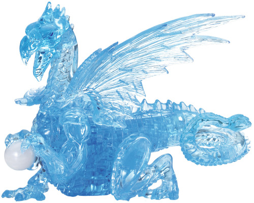 BePuzzled 3D Crystal Puzzle-Blue Dragon 3DCRPUZZ-31098
