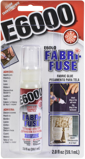 E6000 Fabrifuse Carded -2oz 565005 - 076818650058