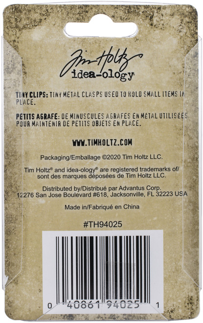 2 Pack Idea-Ology Tiny Clips 15/PkgTH94025