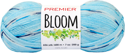 3 Pack Premier Yarns Bloom Yarn-Morning Glory 1090-04 - 847652080017