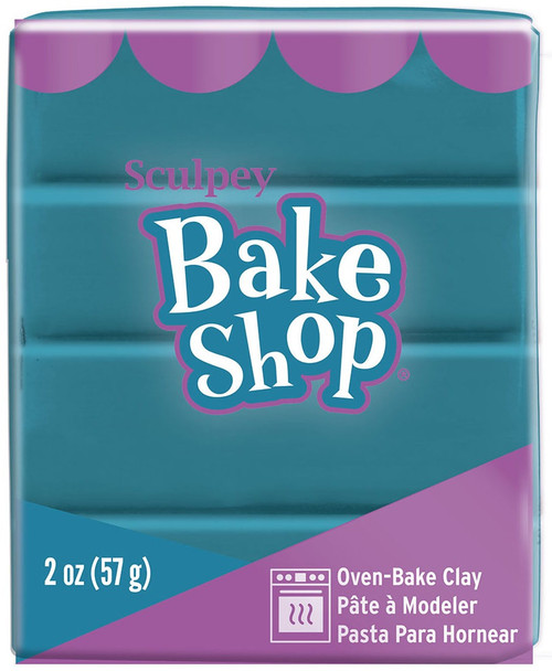 5 Pack Sculpey Bake Shop Oven-Bake Clay 2oz-Turquoise BA02-1821 - 715891182109