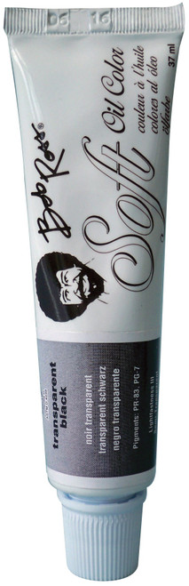 3 Pack - Bob Ross Soft Oil Color Paint 37ml-Transparent Black - MR672-19 - 018918067190