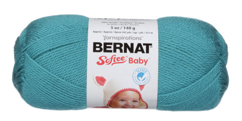 3 Pack - Bernat Softee Baby Yarn - Solids-Aqua - 166030-30201 - 057355313255