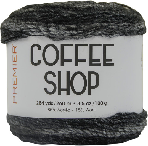 3 Pack Premier Yarns Coffee Shop Yarn-Steel -1099-08 - 847652082530
