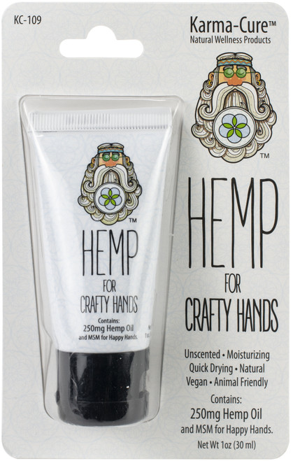 3 Pack - Karma-Cure Hemp For Crafty Hands-1oz Tube - KC109 - 021465050812 3 Pack - Karma-Cure Hemp For Crafty Hands-1oz Tube - KC109 - 021465050812