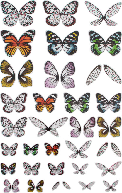 2 Pack - Idea-Ology Transparent Acetate Wings-72/Pkg - TH93785