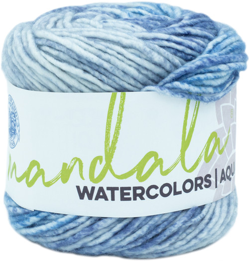 Lion Brand Mandala Watercolors Yarn-Skyway LB554-616 - 023032060842