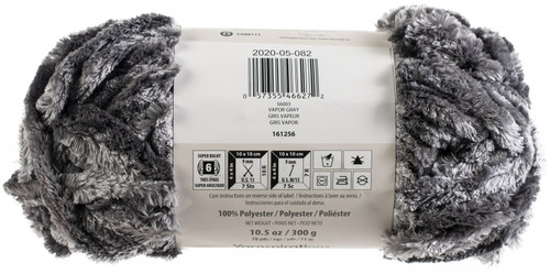 Bernat Velvet Plus Yarn-Vapor Gray - 161256-56003