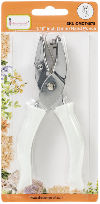 3 Pack - Dress My Craft Hand Punch-1/16" - DMCT4878 - 194186002375 3 Pack - Dress My Craft Hand Punch-1/16" - DMCT4878 - 194186002375