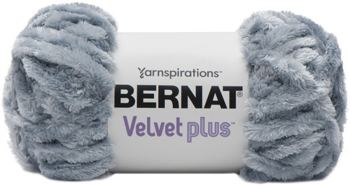 Bernat Velvet Plus Yarn-Softened Blue 161256-56010 - 057355466340