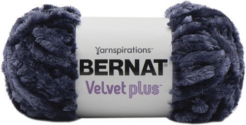 Bernat Velvet Plus Yarn-Indigo Velvet 161256-56008 - 057355466326