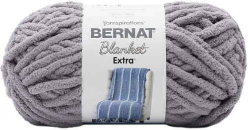 Bernat Blanket Extra Yarn-Vapor Gray 1610272-7002 - 057355428430