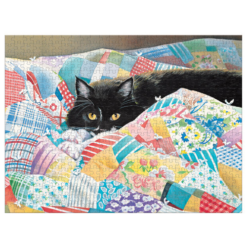 Lang Jigsaw Puzzle 500 Pieces 24"X18"-Grandma's Quilt 50391-60