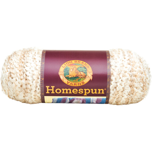 3 Pack Lion Brand Homespun Yarn-Pearls 790-412 - 023032794129