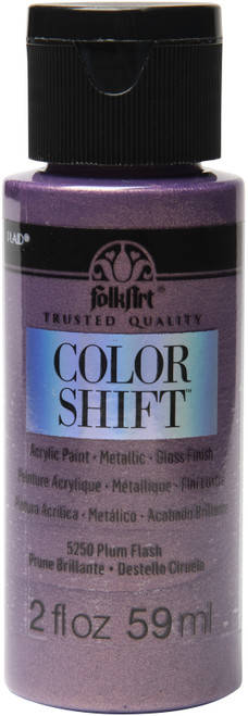 3 Pack - FolkArt Color Shift Paint 2oz-Plum Flash - FACS2-5250 - 028995052507