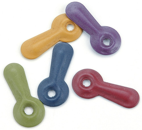 4 Pack - Painted Metal Turn Mounts 50/Pkg-Matte Heritage - CI84541