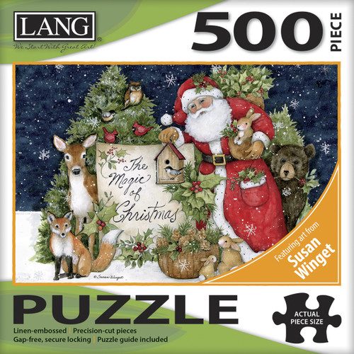 Jigsaw Puzzle 500 Pieces 24"X18"-Magic Of Christmas -50391-65 - 739744208259