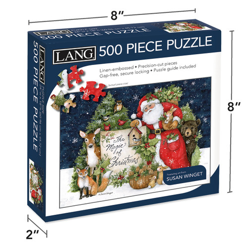 Lang Jigsaw Puzzle 500 Pieces 24"X18"-Magic Of Christmas 50391-65